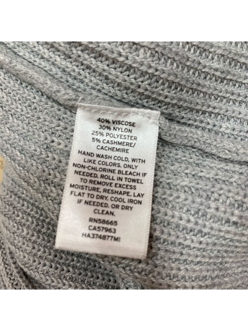 Halogen Long Ribbed Cardigan - Picture 2 of 5
